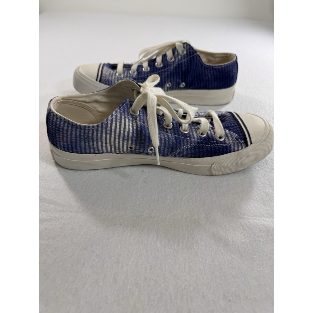 Pro-Keds Sneakers Royal Lo Tie Dye Seersucker Men's Cap Toe Size 8 Blue PK62758 - Picture 5 of 9